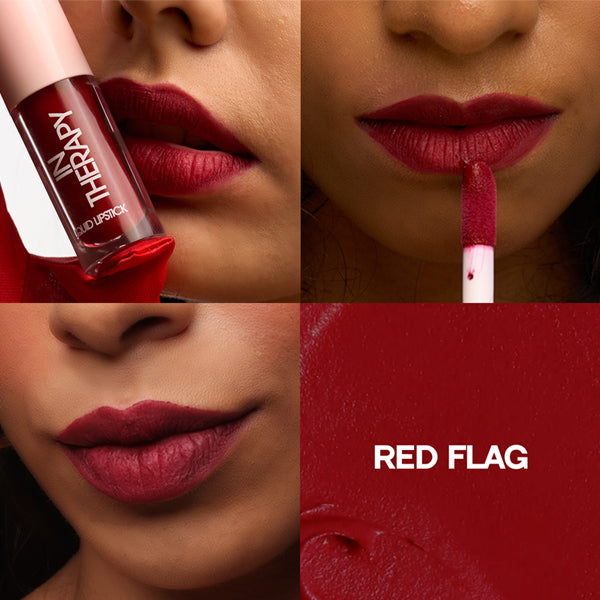 IN THERAPY | RED FLAG I VELVET LIPSTICK
